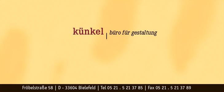 Künkel | Büro für Gestaltung